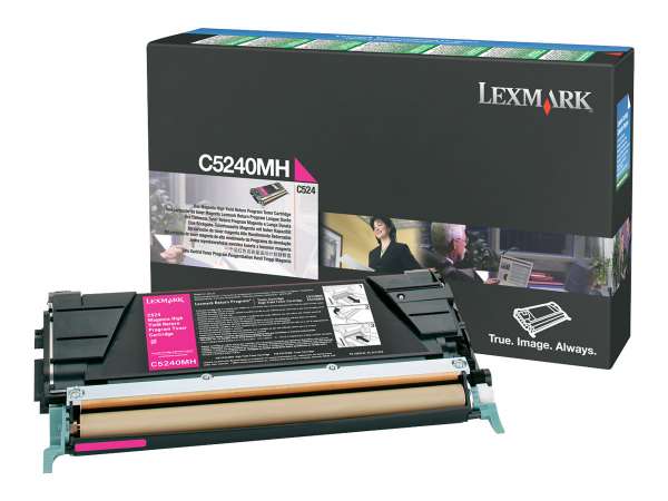 Lexmark Hohe Ergiebigkeit - Magenta - original