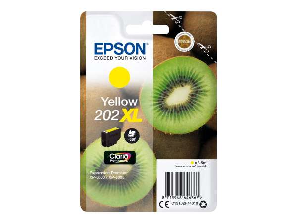 Epson 202XL - 8.5 ml - XL - Gelb - original