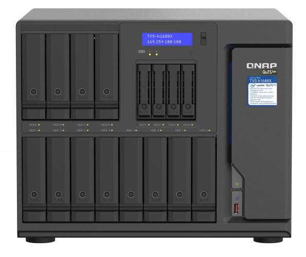 QNAP TVS-H1688X - NAS-Server - 16 Schächte - SATA 6Gb/s