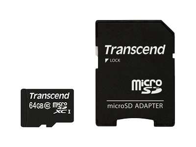 Transcend Premium - Flash-Speicherkarte (microSDHC/SD-Adapter inbegriffen)