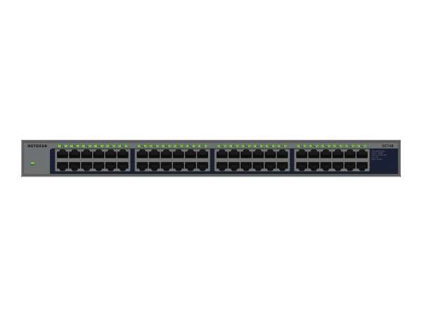 Netgear GS748 - Switch - unmanaged - 48 x 10/100/1000