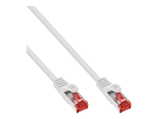 InLine 40er Bulk-Pack Patchkabel - S/FTP (PiMf) - Cat.6 - PVC - CCA - weiß - 2m