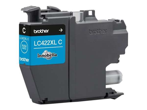 Brother LC422XLC - Hohe Ergiebigkeit - Cyan