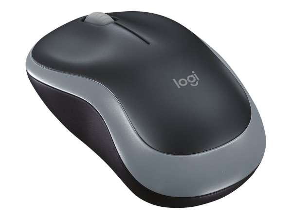 Logitech M185 - Maus - optisch - kabellos - 2.4 GHz - kabelloser Empfänger (USB)
