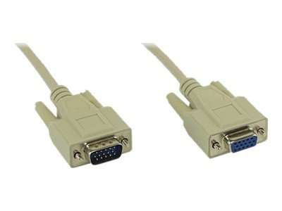 InLine VGA Verlängerung - 15pol HD Stecker / Buchse - 1m