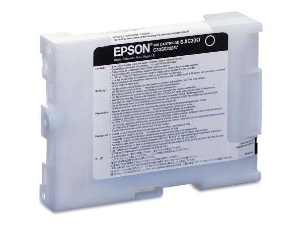 Epson SJIC3 - Schwarz - original - Tintenpatrone