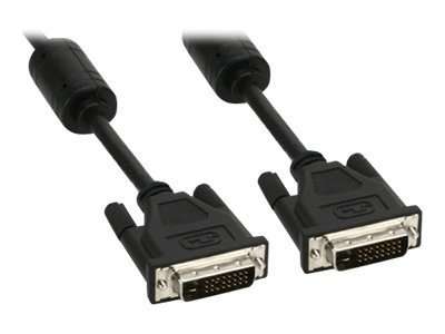 InLine DVI-D Kabel - digital 24+1 Stecker / Stecker - Dual Link - 2 Ferrite - 3m