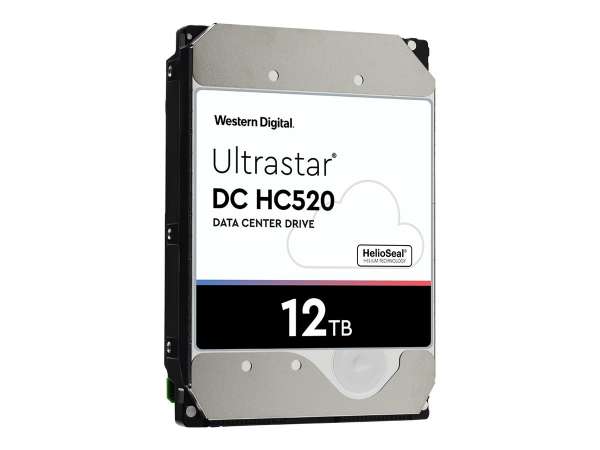 WD Ultrastar DC HC520 HUH721212ALN600 - Festplatte - 12 TB - intern - 3.5" (8.9 cm)