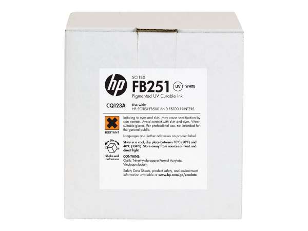 HP FB251 - 2 L - mit hoher Kapazität - weiß -