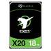 Seagate Exos X20 ST18000NM001D - Festplatte - verschlüsselt - 18 TB - intern - SAS 12Gb/s - 7200 rpm