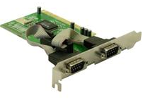 Delock PCI Card 2x Serial - Serieller Adapter
