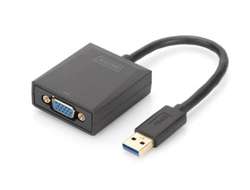 DIGITUS USB-A 3.2 Gen 1 zu VGA Grafik Adapter