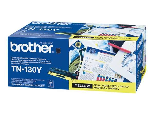 Brother TN130Y - Gelb - original - Tonerpatrone