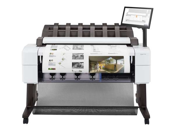 HP DesignJet T2600dr - 914 mm (36") Multifunktionsdrucker - Farbe - Tintenstrahl - 914 x 8000 mm, 61