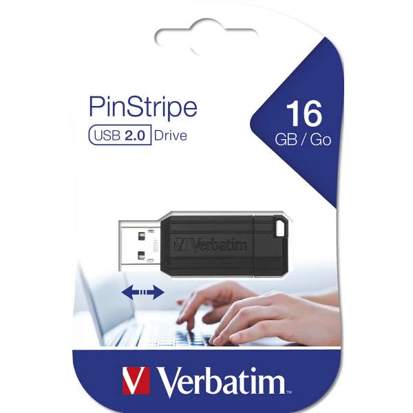 Verbatim PinStripe USB Drive - USB-Flash-Laufwerk