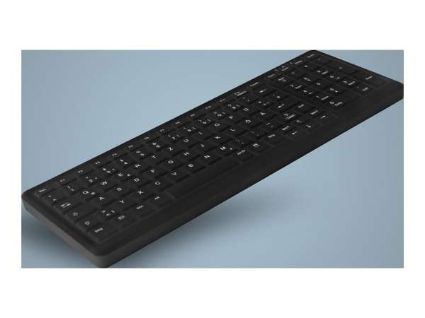 Cherry Active Key MedicalKey AK-C7000 - Tastatur - desinfizierbar, kompakt, hygienisch, mit Ziffernb