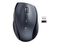 Logitech M705 - Maus - Für Rechtshänder - Laser - kabellos - 2.4 GHz - kabelloser Empfänger (USB)