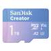 SanDisk Creator - Flash-Speicherkarte (microSDXC-an-SD-Adapter inbegriffen)