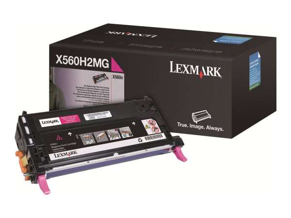 Lexmark Hohe Ergiebigkeit - Magenta - original