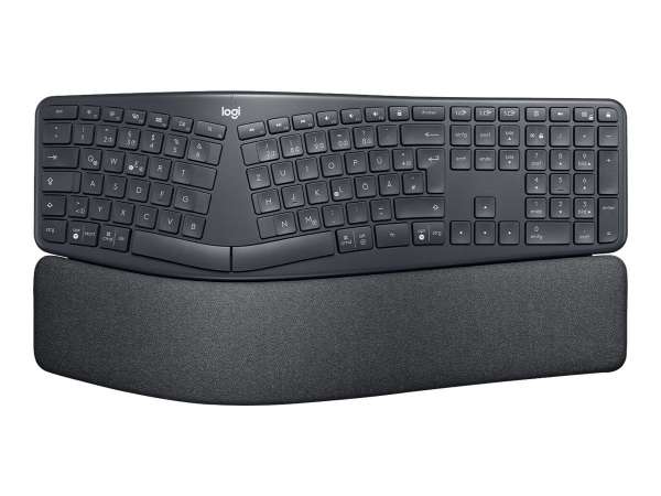 Logitech ERGO K860 - Tastatur - kabellos - 2.4