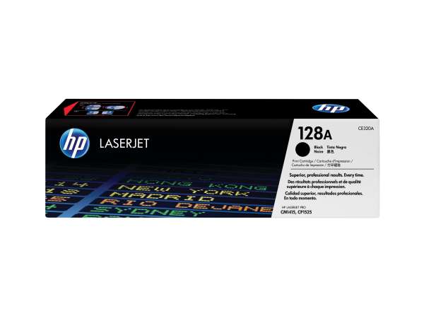 HP 128A - Schwarz - original - LaserJet - Tonerpatrone (CE320A)