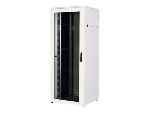 DIGITUS Professional varioFLEX DN-19 42U-8/8-V - Schrank Netzwerkschrank - Hellgrau, RAL 7035 - 42HE
