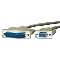 ROLINE Kabel seriell - DB-9 (W) zu DB-25 (M)