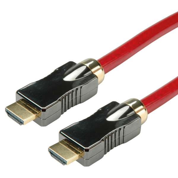 ROLINE HDMI-Kabel mit Ethernet - HDMI männlich