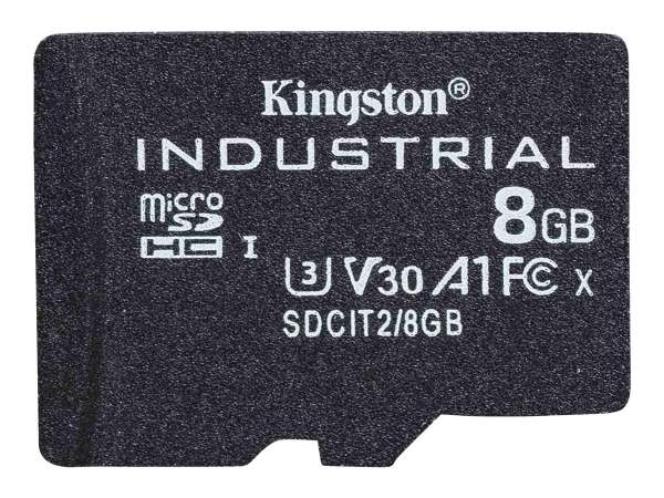 Kingston Industrial - Flash-Speicherkarte - 8