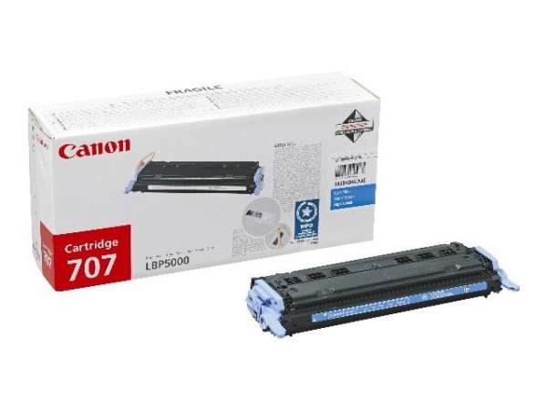 Canon 707C - Cyan - original - Tonerpatrone