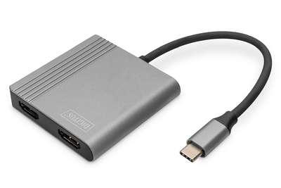 DIGITUS USB Type-C 4K 2in1 HDMI Grafik-Adapter