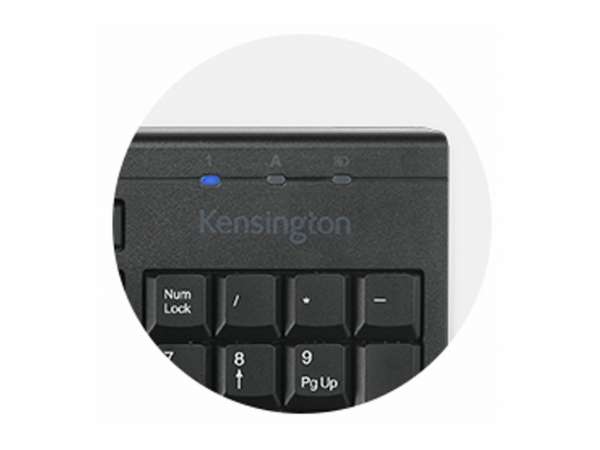 Kensington KB150 EQ - Tastatur - full size - kabellos