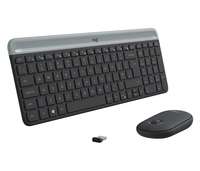 Logitech Slim Wireless Combo MK470 - Tastatur-und-Maus-Set