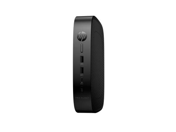 HP Pro t550 - Thin Client - USFF - 1 x Celeron J6412 / 2 GHz - RAM 8 GB - Flash 32 GB - eMMC - UHD G