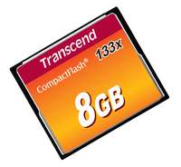 Transcend Flash-Speicherkarte - 8 GB - 133x