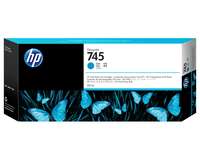 HP 745 - 300 ml - mit hoher Kapazität - Cyan