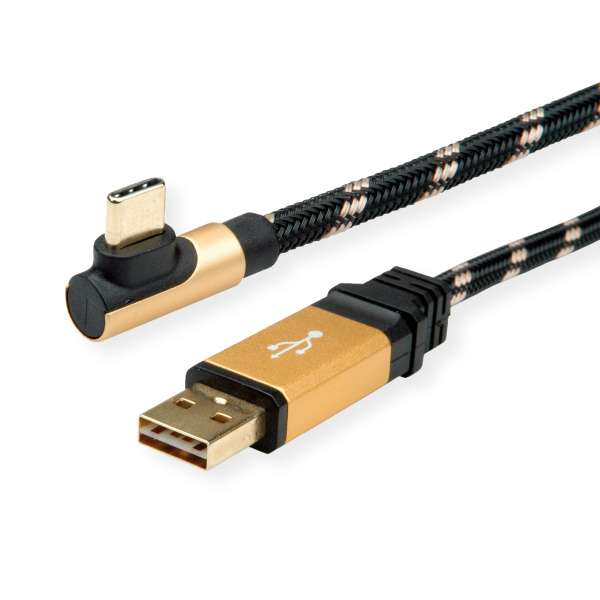 ROLINE Gold - USB-Kabel - USB (M) zu USB-C (M)