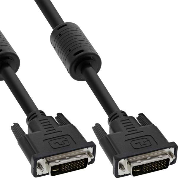 InLine DVI-I Kabel - digital/analog - 24+5 Stecker / Stecker - Dual Link - 1,8m