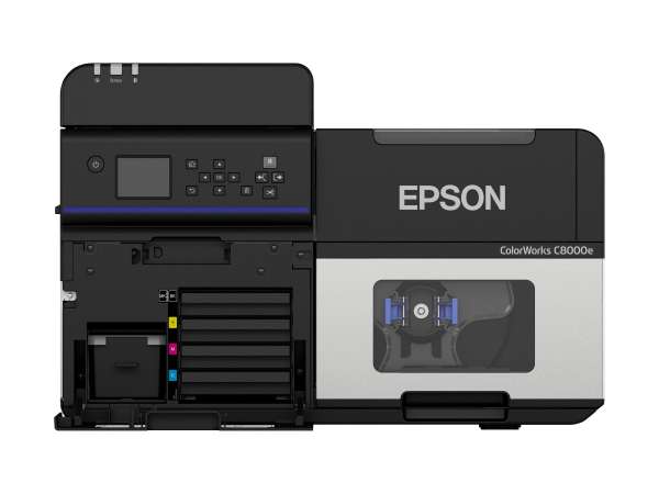 Epson ColorWorks C8000e (BK) - Etikettendrucker - Farbe - Tintenstrahl - Rolle (11,2 cm)
