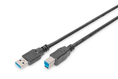 DIGITUS USB-A USB-B Anschlusskabel, 1,8m