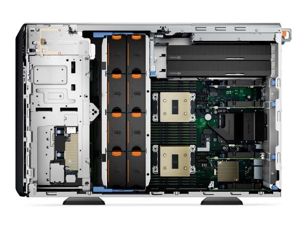 Dell PowerEdge T560 - Server - Tower - zweiweg - 1 x Xeon Silver 4514Y / 2 GHz - RAM 64 GB - SAS - H