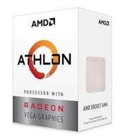 AMD Athlon 3000G 3.5GHz Box AM4 4MB 64-Bit 14nm 35W - 3,5 GHz - 5 MB