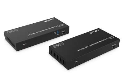 DIGITUS 4K HDBaseT HDMI KVM Extender Set, 150 m