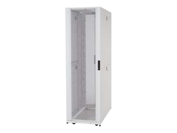 APC NetShelter SX - Schrank Netzwerkschrank - weiß - 48U - 48.3 cm (19")