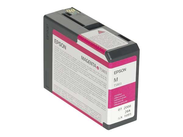 Epson T5803 - 80 ml - Magenta - original - Tintenpatrone