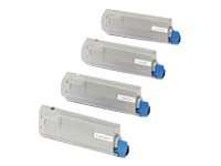 OKI Gelb - original - Tonerpatrone - für C5800dn