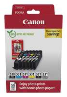 Canon PGI-530/CLI-531 PGBK/C/M/Y/BK/GY Photo Value Pack
