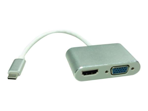 ROLINE Externer Videoadapter - USB-C 3.1
