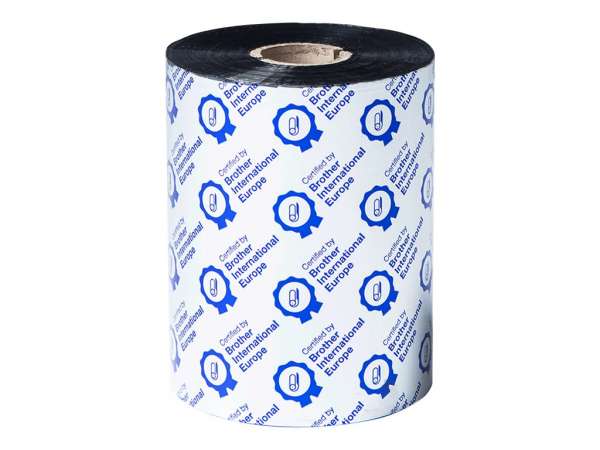 Brother Standard - Schwarz - 110 mm x 600 m - Farbband (Packung mit 6)