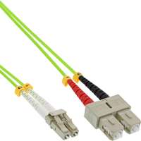 InLine LWL Duplex Kabel - LC/SC - 50/125µm - OM5 - 15m